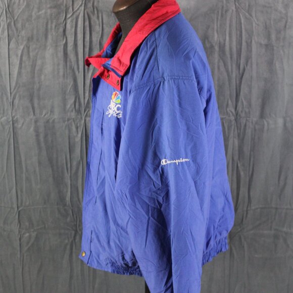 Vintage Winter Jacket - NBC Sports Tailored by Champion - Men's Large - Picture 4 of 11